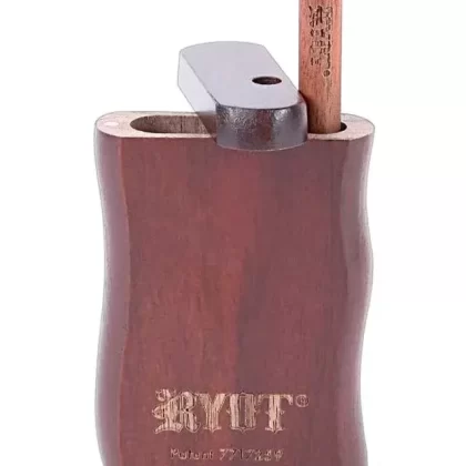 RYOT Small Wood Magnetic Taster Box Dugout w/ One Hitter