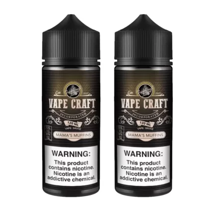 Vape Craft Mamas Muffins 2 Bottle Bundle - 240mL (2x120mL); Vape Product, Vape Product