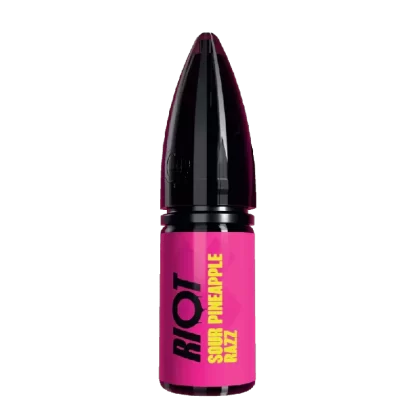 Riot X Nic Salt E-Liquid Sour Pineapple Razz - Nicotine Strength#20mg>10mg>5mg