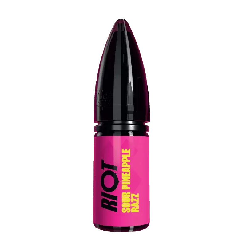 Riot X Nic Salt E-Liquid Sour Pineapple Razz - Nicotine Strength#20mg>10mg>5mg