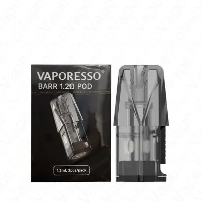 VAPORESSO BARR REPLACEMENT 1.2OHM MESH PODS - Vapebar Pk