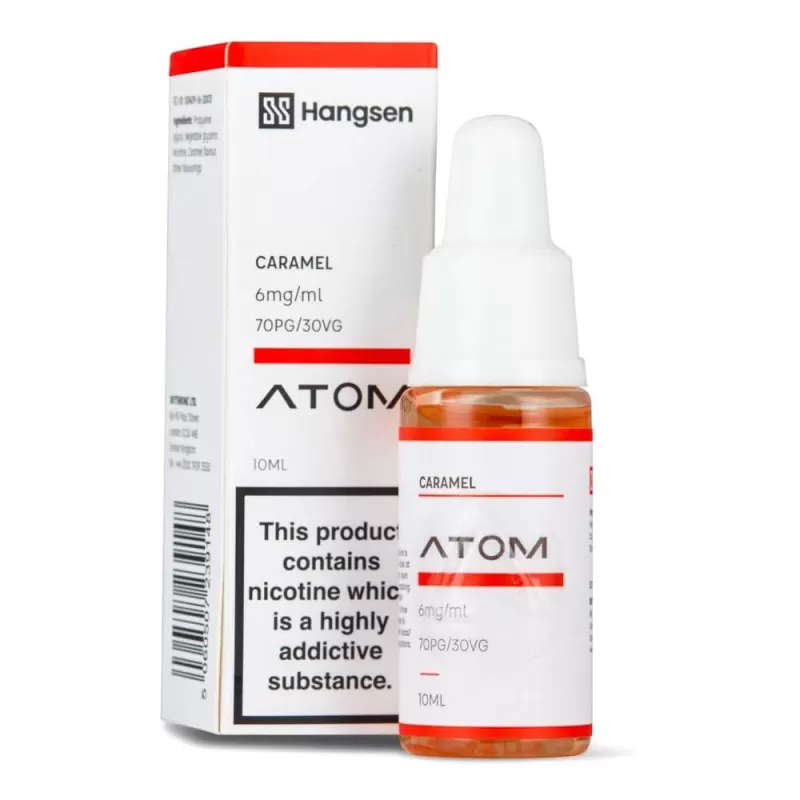 Caramel E-Liquid Atom Series by Hangsen (10ml) - 3mg
