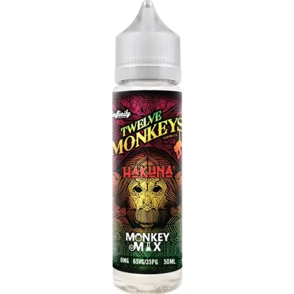 Twelve Monkeys Hakuna 60ml E Liquids - 3mg