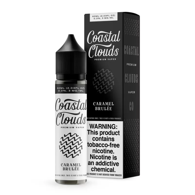 Coastal Clouds TFN Premium E-Liquid 60ml - Apple Watermelon / 0mg - Vapeciga