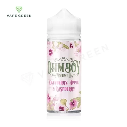 Cranberry, Apple & Raspberry E-Liquid by Ohm Boy Volume II 100ml