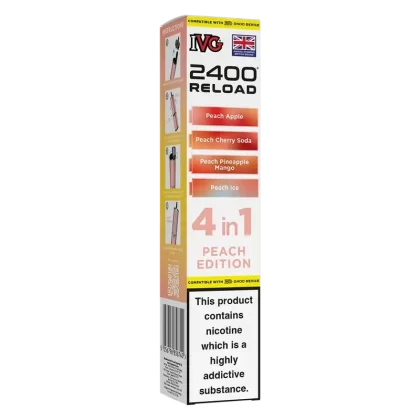 IVG 2400 Reload 4in1 Peach Edition Prefilled Pods