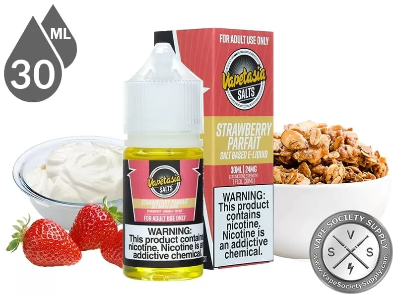 Strawberry Parfait Vapetasia Salt 30ml