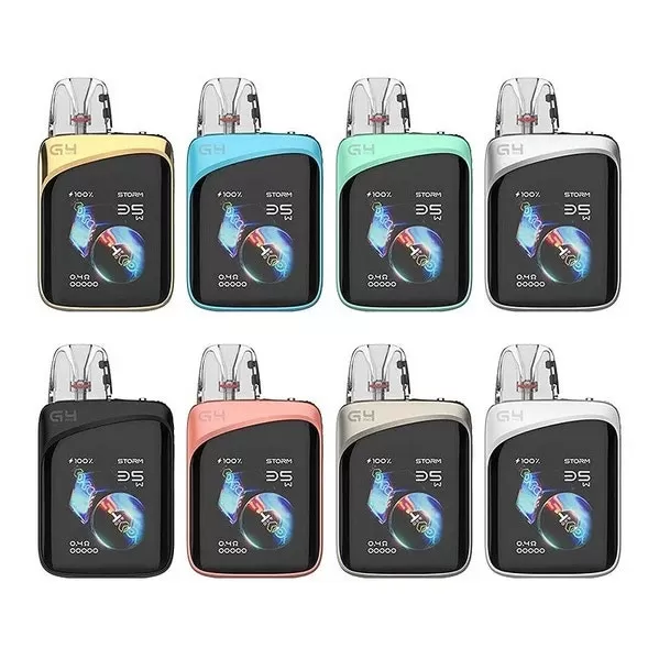 Uwell Caliburn G4 Pro Koko 35W Pod System Kit - Coral Pink, Cosmic Gray (EC2286)