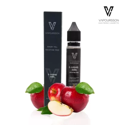 Vapoursson e-Liquid – Double Apple 0mg 30ml Shortfill | Cigee