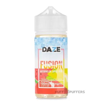 Daze Fusion – Watermelon Apple Pear Iced 100mL - Nicotine Strength#0mg>3mg>6mg