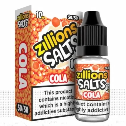 COLA ZILLIONS NICOTINE SALT E-LIQUID BY ZILLIONS SALTS