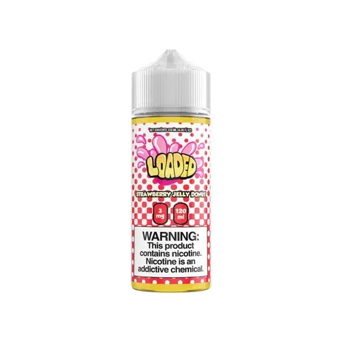 Loaded Strawberry Jelly Donut 120ml E-Juice