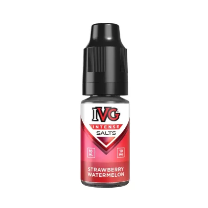 IVG Intense Strawberry Watermelon Saltnic Vape Juice - Strength 10mg