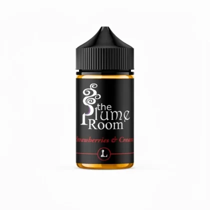 Strawberries & Cream – The Plume Room – 60mL VG: 60% eliquid