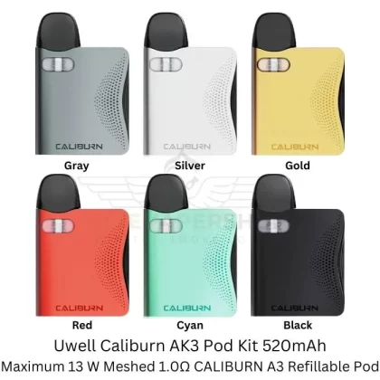 Caliburn AK3 Pod System Battery 520mAh