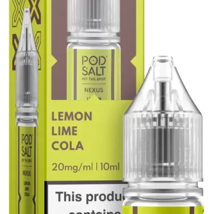 Lemon Lime Cola – Pod Salt Nicotine Salt E Liquid – 10ml – TPD - Vapestorm Co