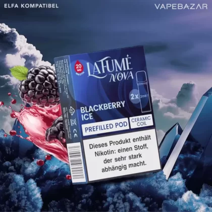 La Fume Nova Pods – Blackberry Ice (2er Pack) - La Fume / Propylenglykol / Aromastoffe / Nikotin / Glycerin