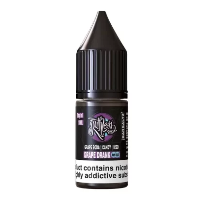 Grape Drank On Ice By Ruthless OG Salts 10ml - Nicotine Strength#20mg (Salt)>10mg (Salt) (066526)