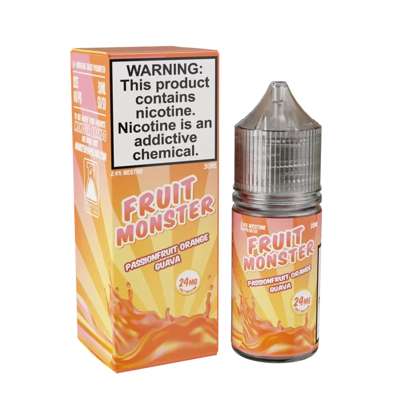 Fruit Monster Salt – Passionfruit Orange Guava – 30ML E-Liquid