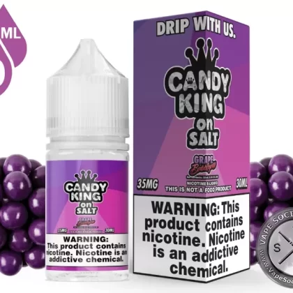 Grape Bubblegum Candy King On Salt 30ml