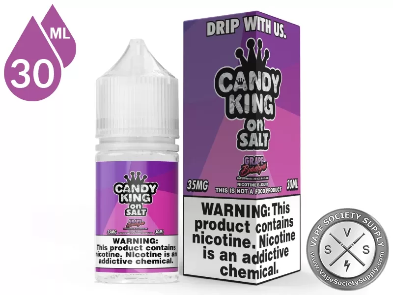 Grape Bubblegum Candy King On Salt 30ml - Image 3