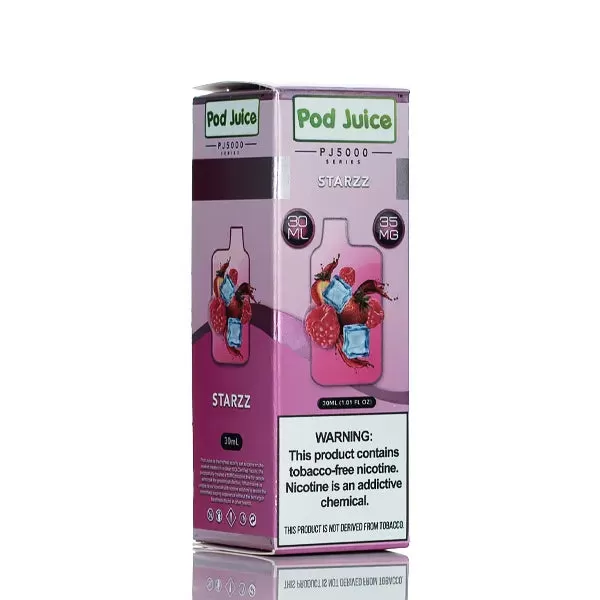 Pod Juice Salt PJ5000 - Starzz - 30ml - 55mg - Image 3