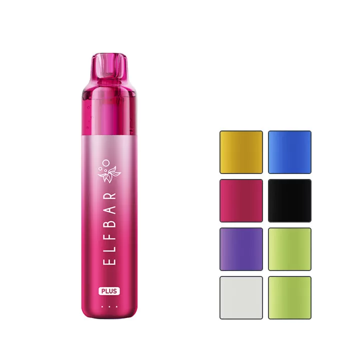 Elf Bar Plus 12 Prefilled Pod Kit - Peach Ice - Ukecigstore