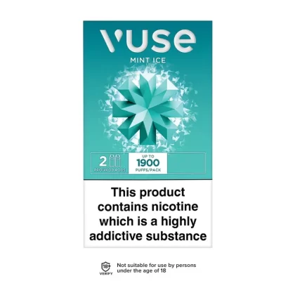 Vuse Pro Mint Ice Pods (2 Pack) - Strength#6mg>12mg>18mg