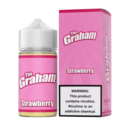 Sale $9.95 – Strawberry 60ml Vape Juice – The Graham