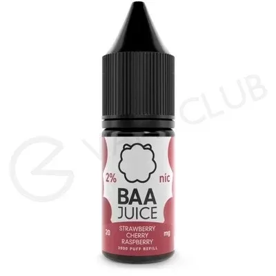 Strawberry Cherry Raspberry Nic Salt E-Liquid by Baa Juice - Ecigpremium