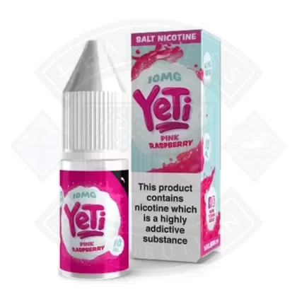 Yeti Salt – Pink Raspberry 10ml E Liquid