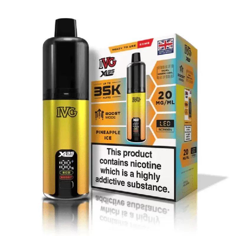 IVG XL 35K Prefilled Pod Kit Pineapple Ice - Strength#20mg (9B1396)