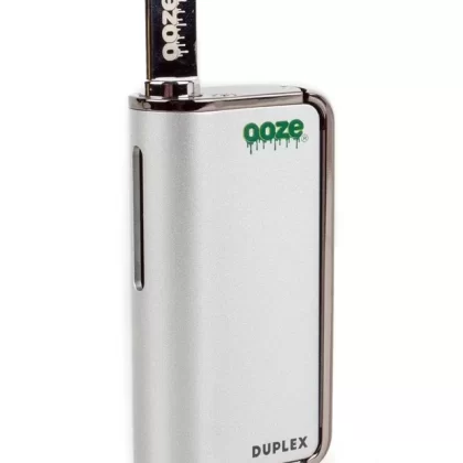 Ooze Duplex Dual Extract Vaporizer - Color#Black>Gold>Rainbow>Silver>White (1E90B3)