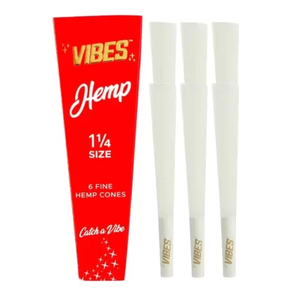 Vibes Cones-1 1/4 : Hemp - Vape Store