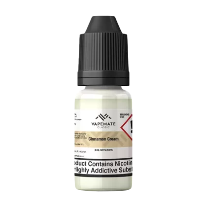 Vapemate Classic Cinnamon Cream 10ml - 12mg (Discontinued)