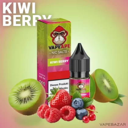 VapeApe – Kiwi Berry – Nic Salts - 20mg/ml, 10mg/ml