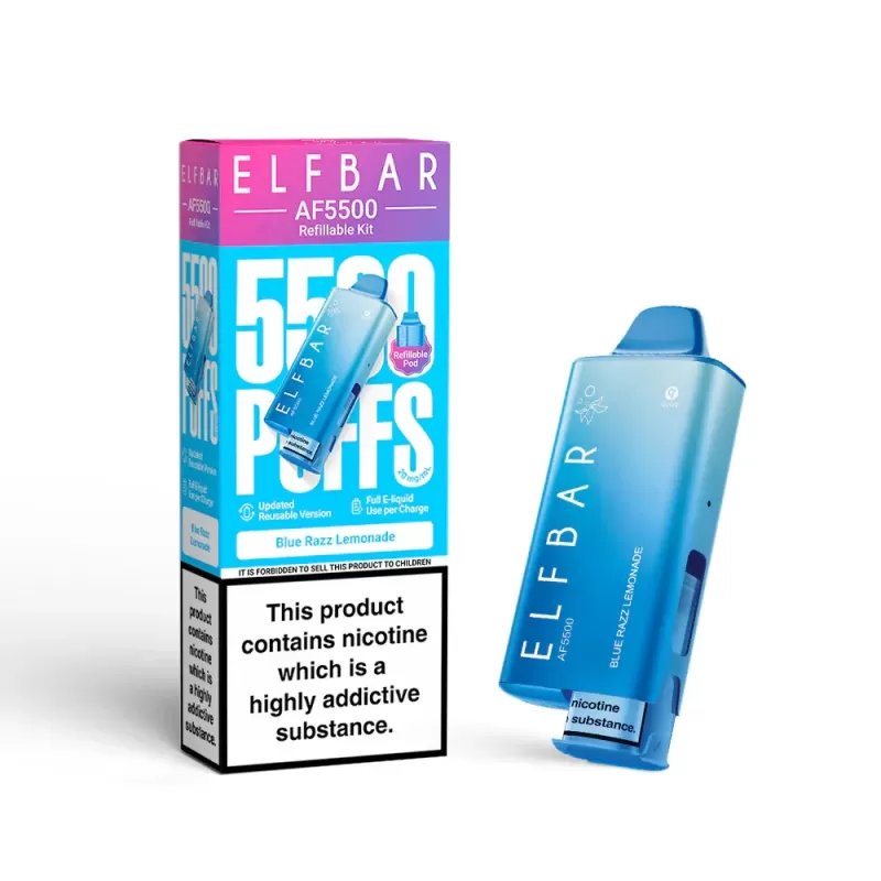 Elf Bar AF5500 Prefilled Pod Kit - Cherry Ice