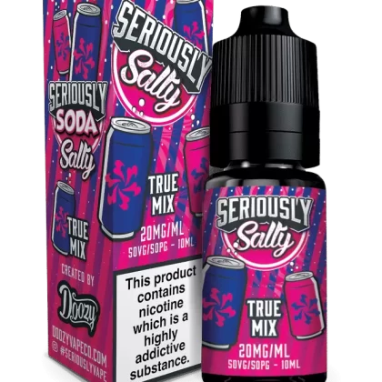 Ayn Tru (True Mix) Seriously Salty – Doozy Nic Salts e Liquid 10ml – TPD - 50%VG - 50% PG; Seriously Soda - Ayn Tru (True Mix)