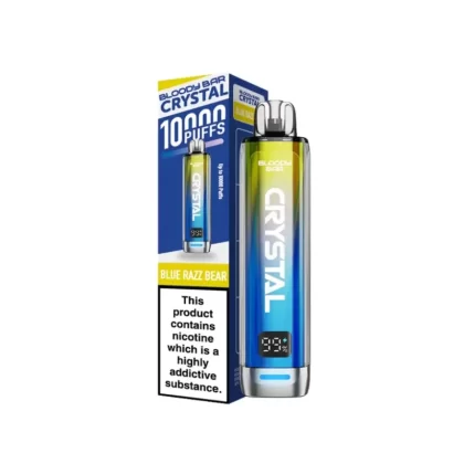Bloody Bar Crystal 10000 Disposable Vape Kit Pack of 5 - Fresh Mint pack of 5