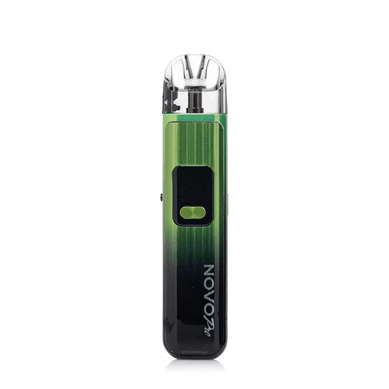 Smok Novo Pro Pod Device 30 Watts (1300mAh) - Black Carbon Fibre, Black Gun Metal (Leather) - Image 2