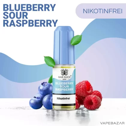 Bar Juice 5000 – Blueberry Sour Raspberry – Nikotinfrei - Vapebazar