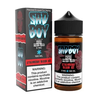 Sad Boy Bloodline E-Liquid – Strawberry Blood Ice – 100ml