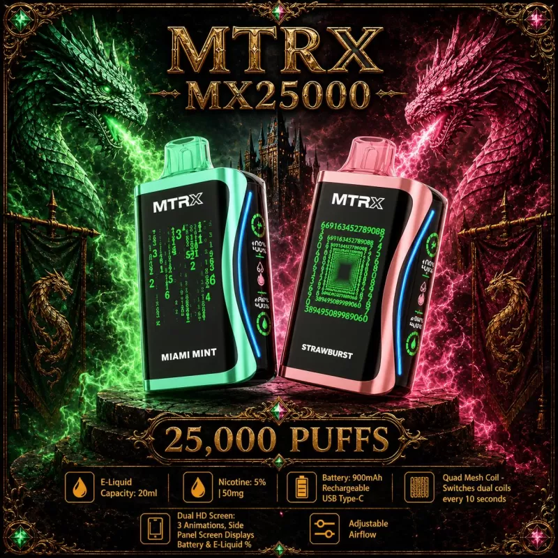 MTRX MX25000 - Pineapple Peach - Vapeciga