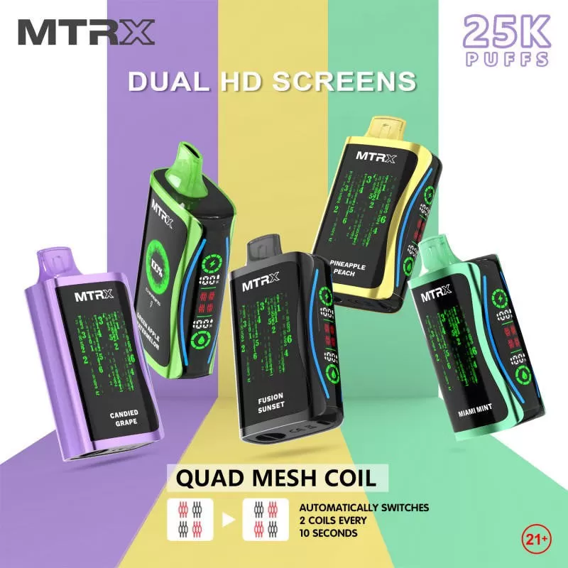 MTRX MX25000 - Pineapple Peach - Vapeciga - Image 2