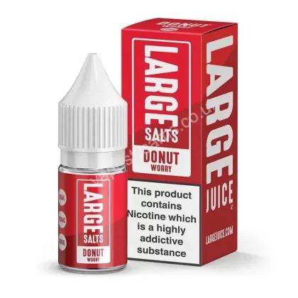 Donut Worry Nicotine Salt E-Liquid by Large Salts - Vapestreams Co