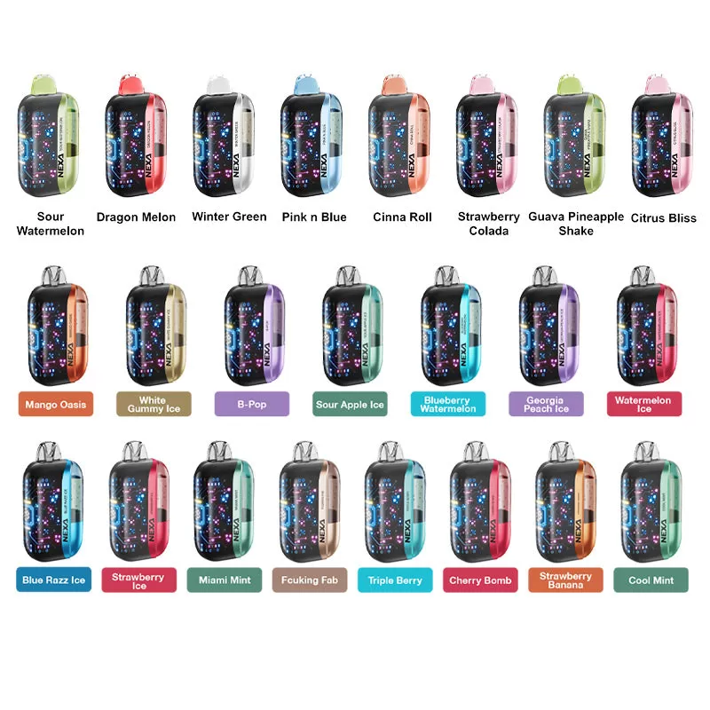 Nexa Ultra 50K Puffs Disposable Vape Kit - Strawberry ice / CN-SZ / 50mg / 1pc - Image 2