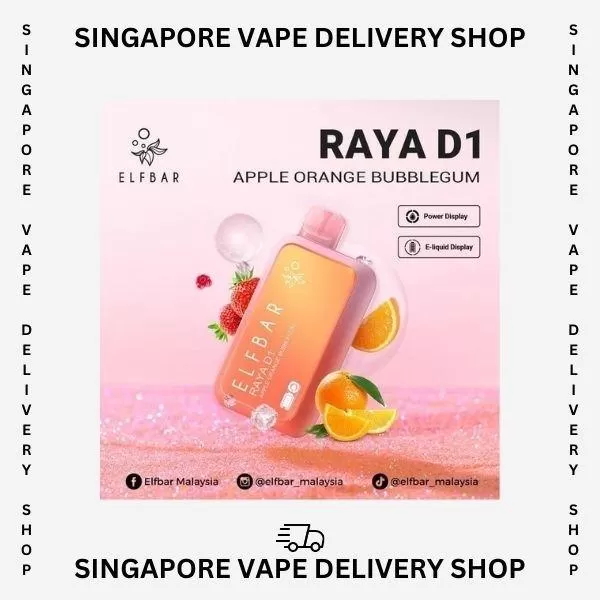 Elf Bar Raya 13000 Puffs - Mango Lychee Bubblegum - Image 3
