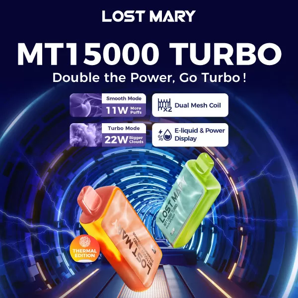 Lost Mary MT15000 Turbo Disposable Device - 15,000 Puffs - Strawberry Kiwi