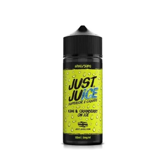 Just Juice Kiwi and Cranberry on Ice Shortfill - Vape Store