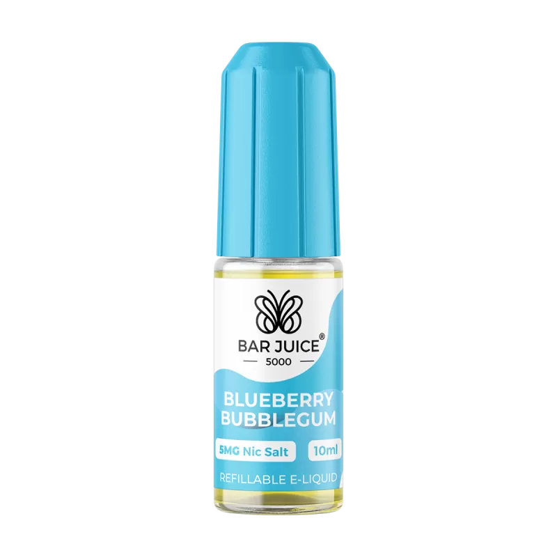 Blueberry Bubblegum Nic Salt by Bar Juice 5000 - 10mg - Vape Product (56AD05)